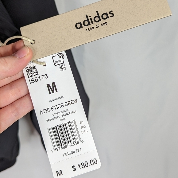 Fear of God Adidas Crew Neck Pullover Windbreaker - Picture 6 of 9